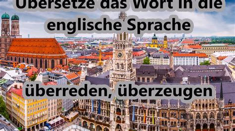 überzeugen englisch|überzeugene definition.